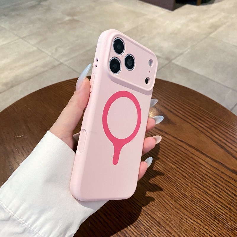 Liquid Silicone Magnetic Phone Case - Coque de luxe en silicone liquide
