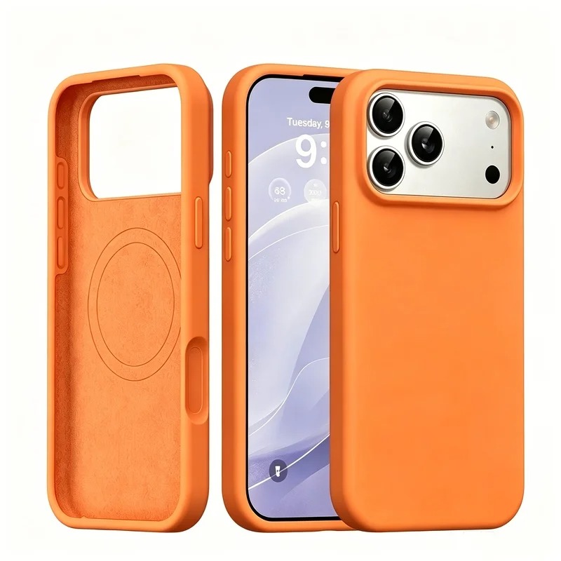 Liquid Silicone Magnetic Phone Case - Coque en silicone liquide magnétique pour