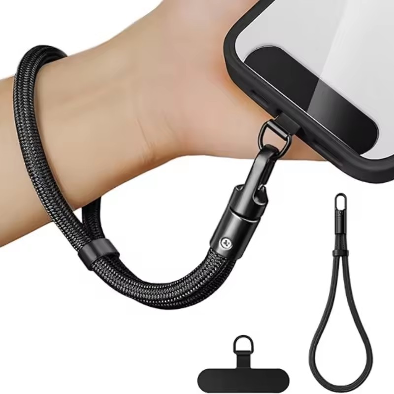 Crossbody Lanyard Neck Strap Case - Lanière de téléphone universelle avec clip