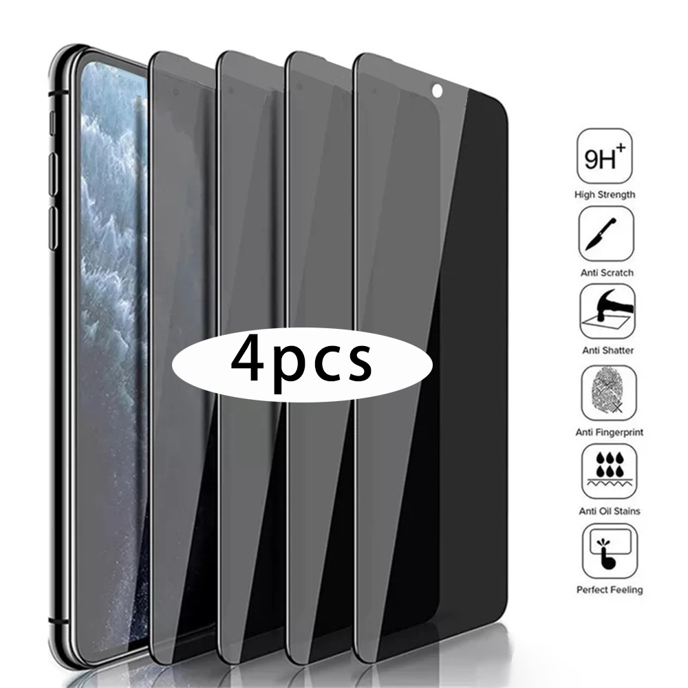 Anti Peek Privacy Tempered Glass - Verre trempé Anti-reflet pour OPPO Reno