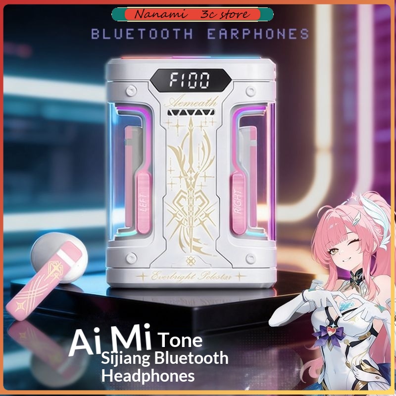 Earphones - Écouteurs Bluetooth Anime Elysia TWS, semi