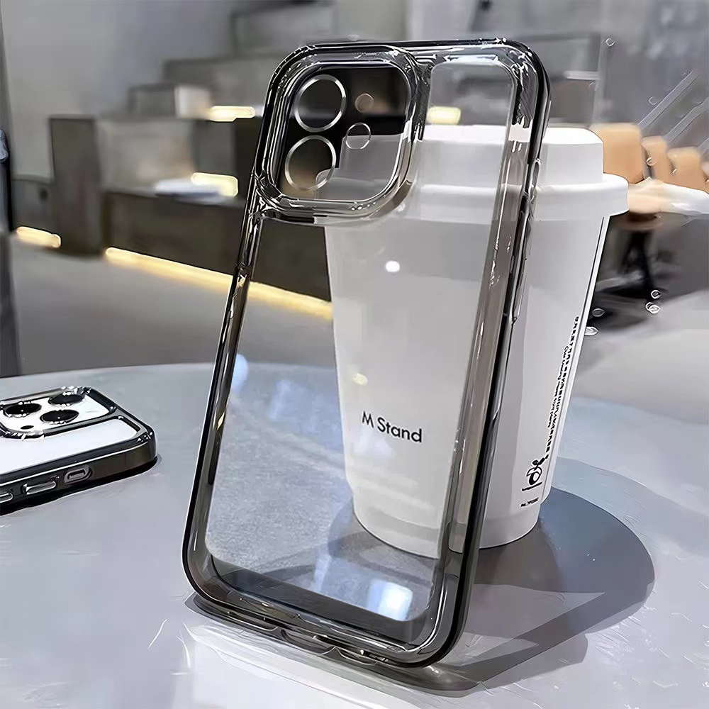 Clear Shockproof Bumper Case - Coque de téléphone de luxe pour