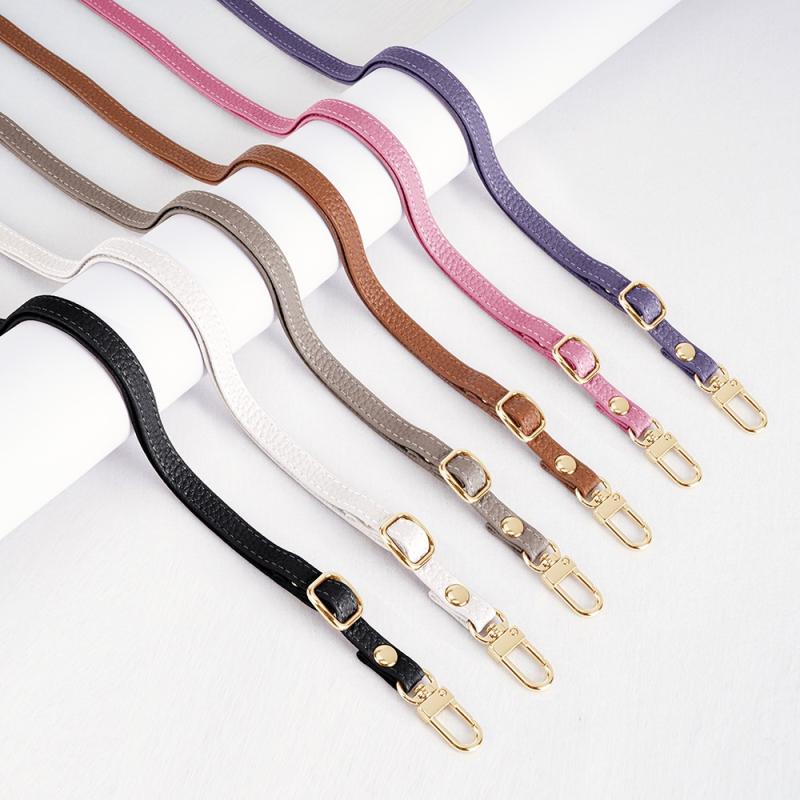 Crossbody Lanyard Neck Strap Case - Lanière universelle en cuir pour téléphone