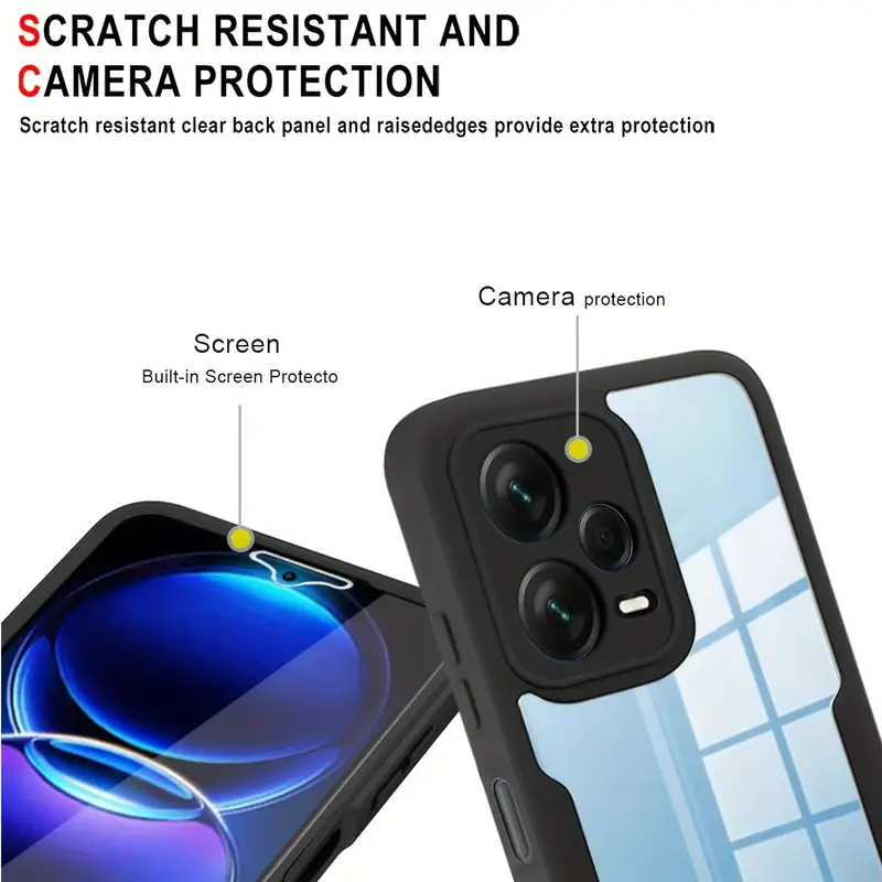 Coque transparente intégrale p - Heavy Duty 360 Full Body Protective Case avis et prix