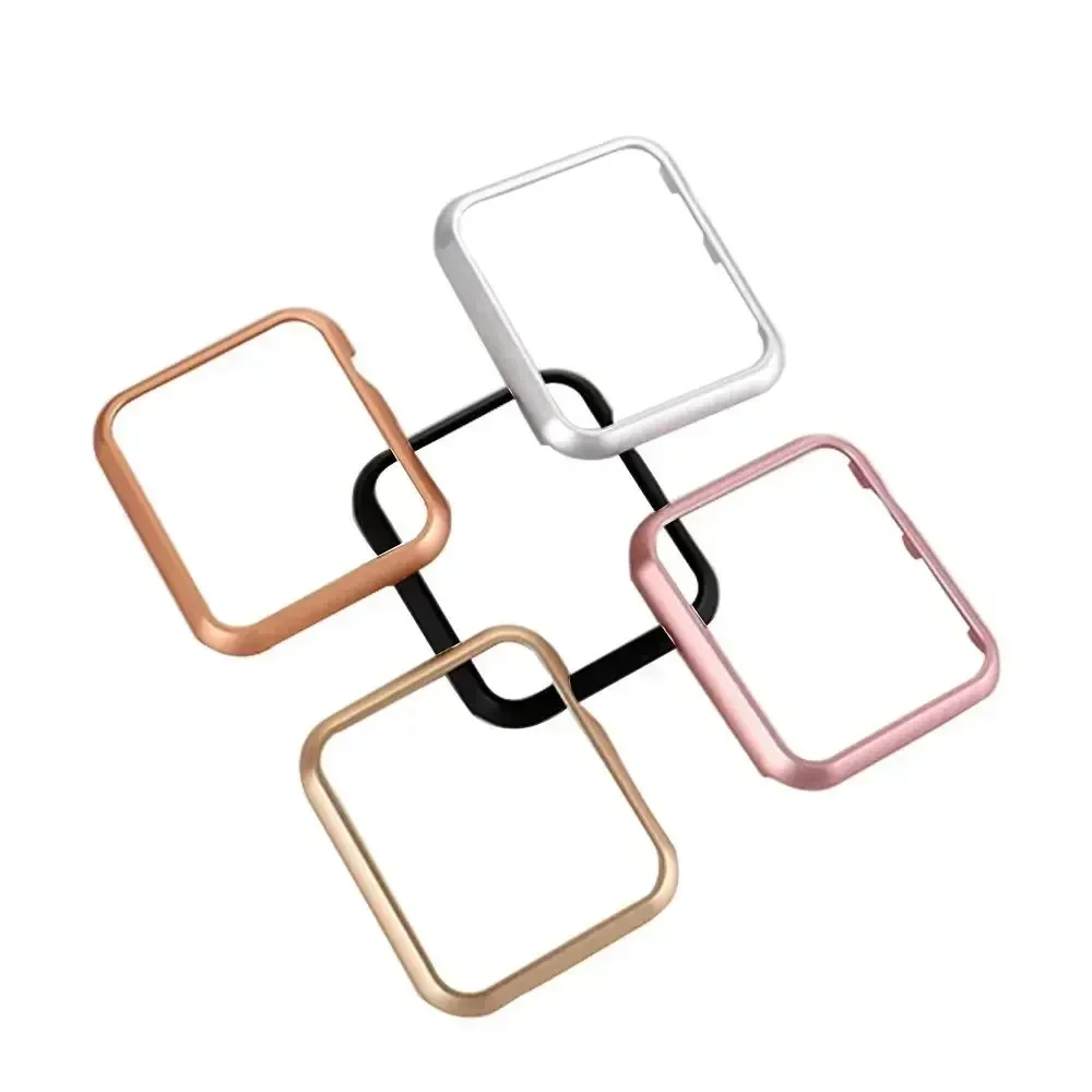 Pour iWatch SE série 10 9 8 7  - Metal Bumper Aluminum Frame Case avis et prix