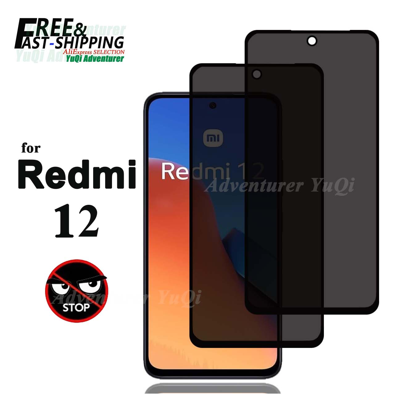 Protecteur d'écran Anti-espion - Anti Spy Privacy Glass Case avis et prix