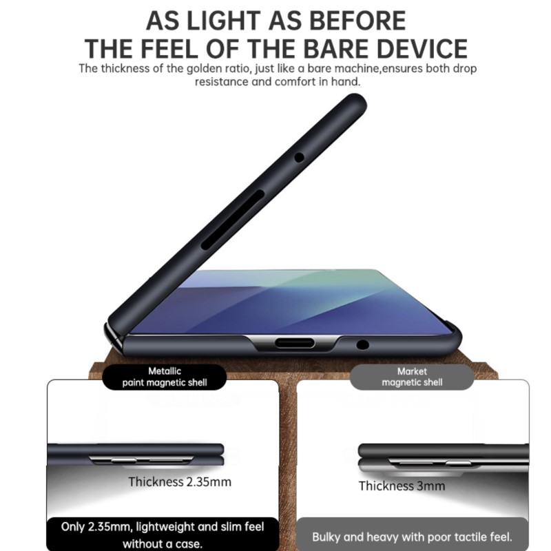 Coque de téléphone magnétique  - Ultra Thin Frameless Phone Cover avis et prix