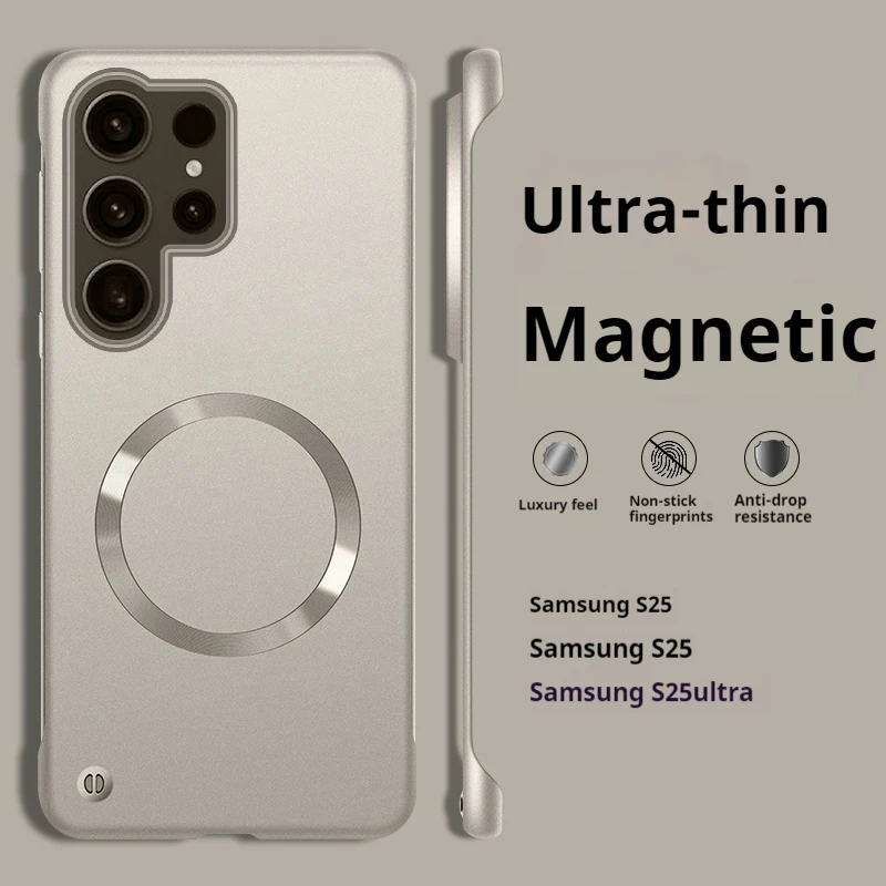 Coque de téléphone magnétique  - Ultra Thin Frameless Phone Cover avis et prix