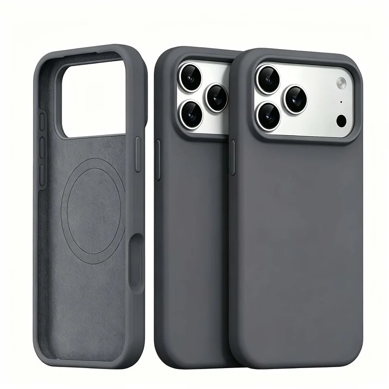 Coque en silicone liquide magn - Liquid Silicone Magnetic Phone Case avis et prix