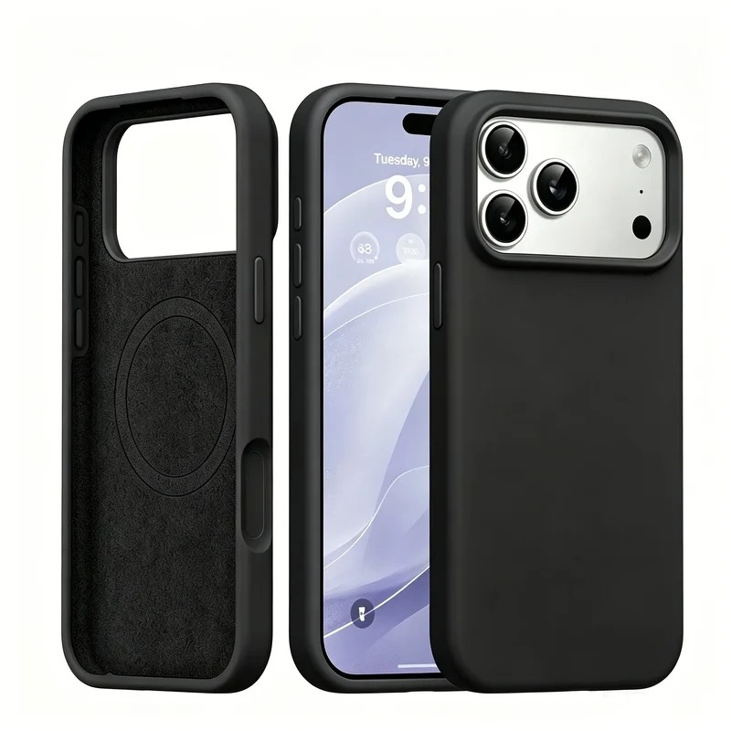 Coque en silicone liquide magn - Liquid Silicone Magnetic Phone Case avis et prix