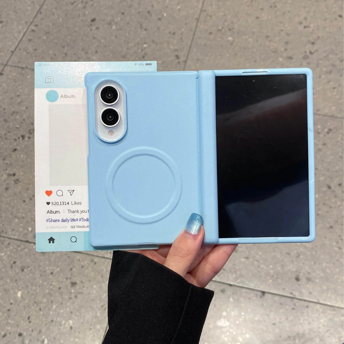 Étui en cuir mat couleur bonbo - Screen Protectors avis et prix