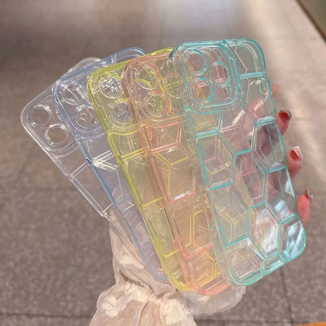 Coque de téléphone à motif de  - Clear Shockproof Bumper Case avis et prix