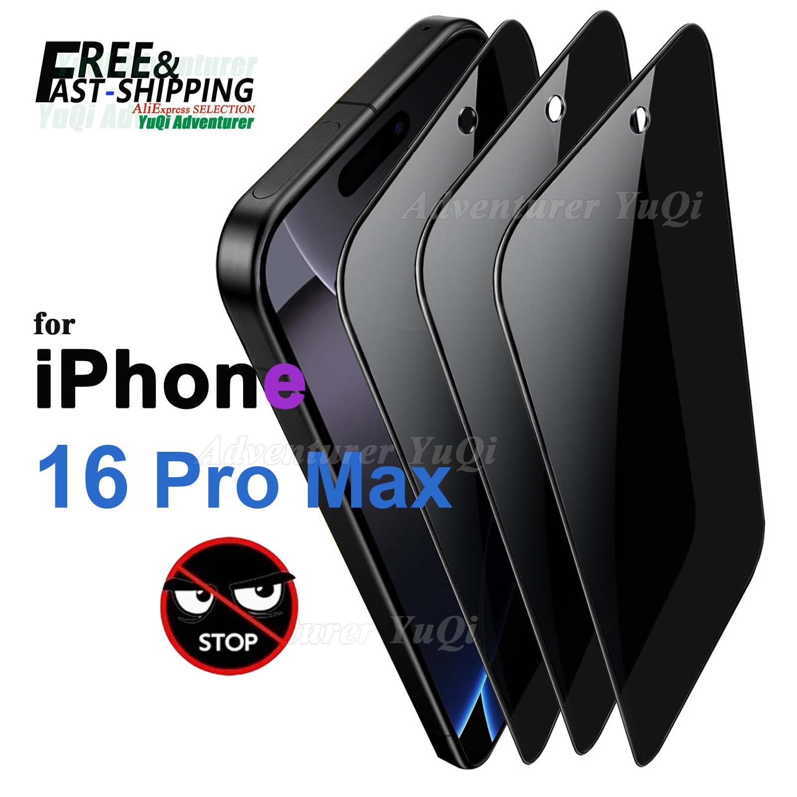 Protecteur d'écran anti-espion - Anti Spy Privacy Glass Case avis et prix