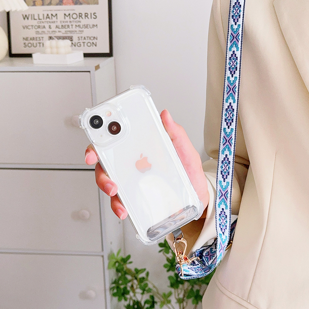 Lanière de téléphone à bandoul - Crossbody Lanyard Neck Strap Case avis et prix