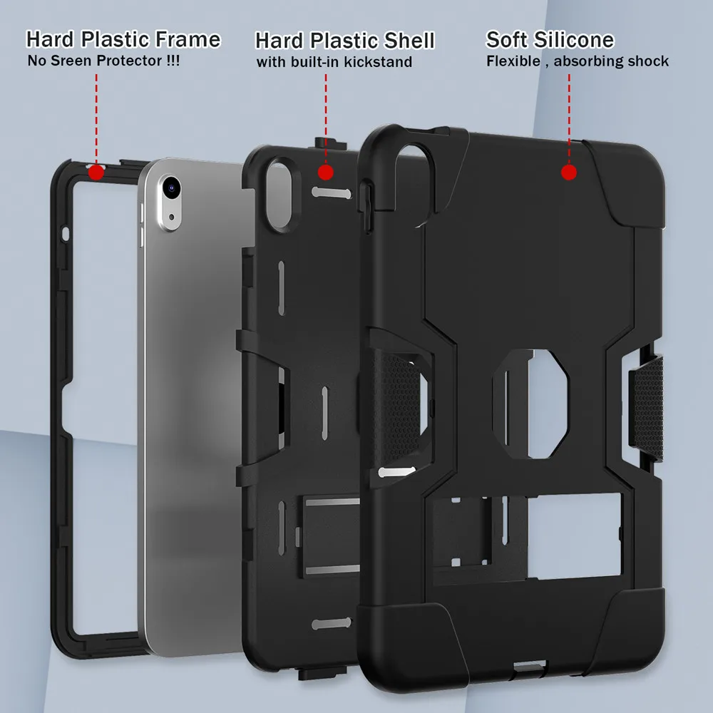 Étui antichoc robuste 360° pou - Heavy Duty 360 Full Body Protective Case avis et prix