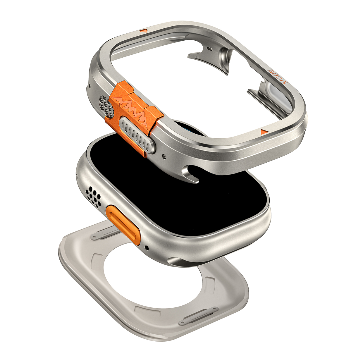 Étui en métal pour Apple Watch - Metal Bumper Aluminum Frame Case avis et prix